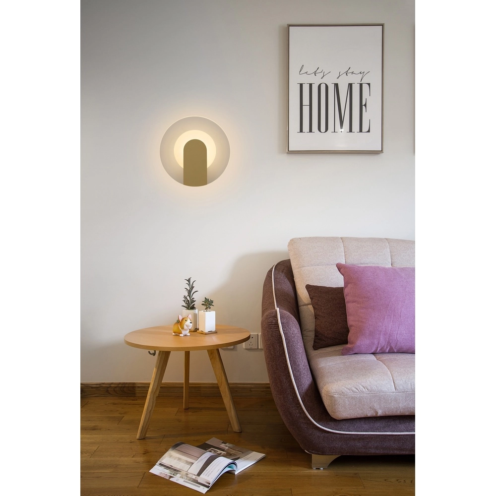 Wandlamp Target goud Searchlight 5053423302003