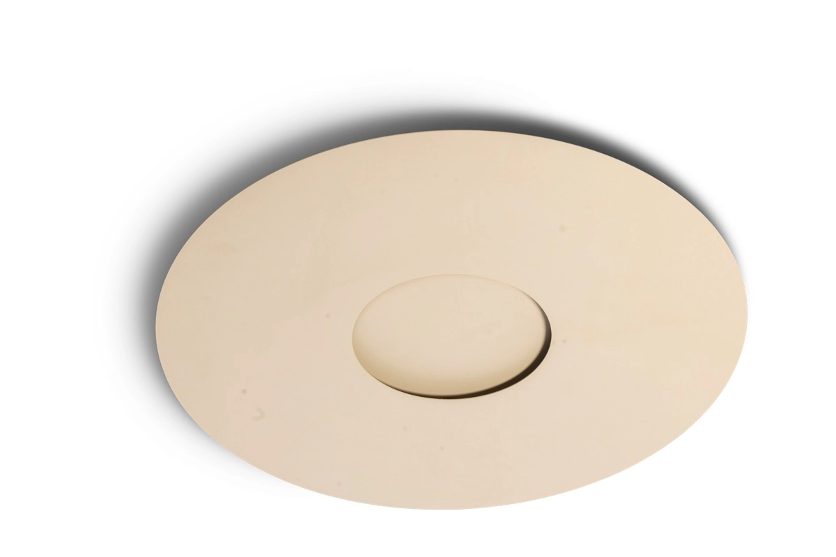 Strakke plafonnière Rachel Ø 40cm - zand