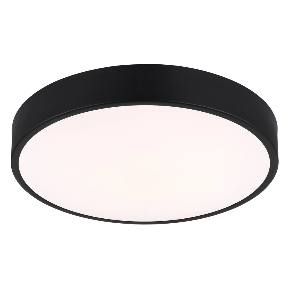 Design plafonniere Nielsen zwart Ø 33,2cm