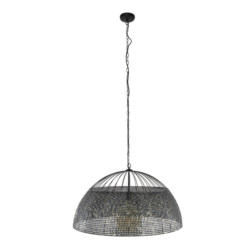 Schubbenlook hanglamp XXL Armor Ø 80cm Lyora 8716803512917