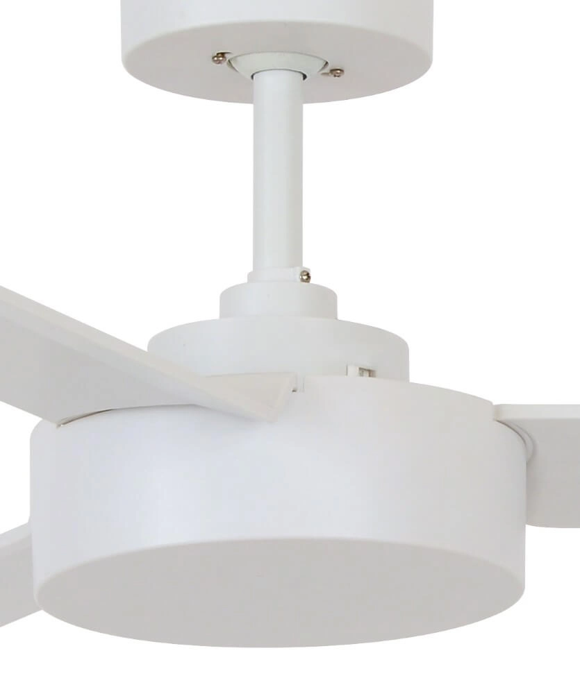 Strakke witte ventilator Lagoon Ø 132cm IP55 Beacon 9333509136491