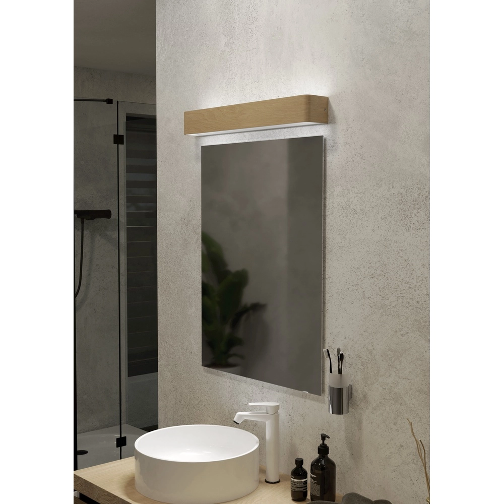 Houtlook muurlamp Sania 6 62cm - led Eglo 9008606299874