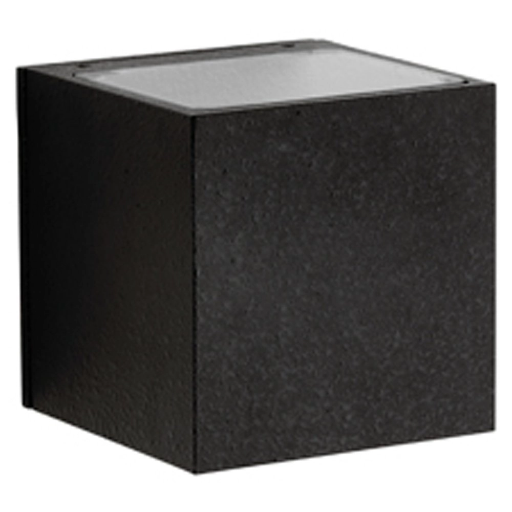Up down light outdoor Rhain 10,5cm - zwart