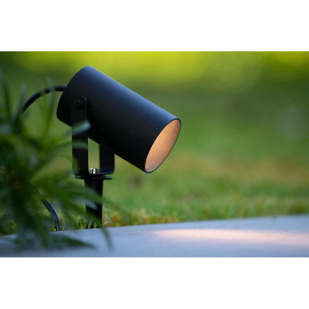 Prikspot Taylor IP65 zwart Lucide 5411212092755