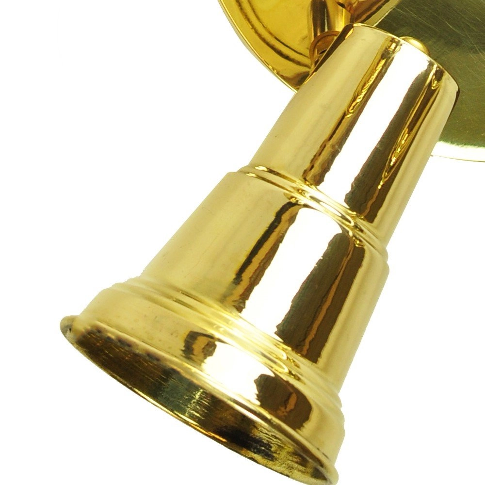 Landelijke plafondlamp Spot Disk 3-lichts - antiek koper (ANT) Limehouse