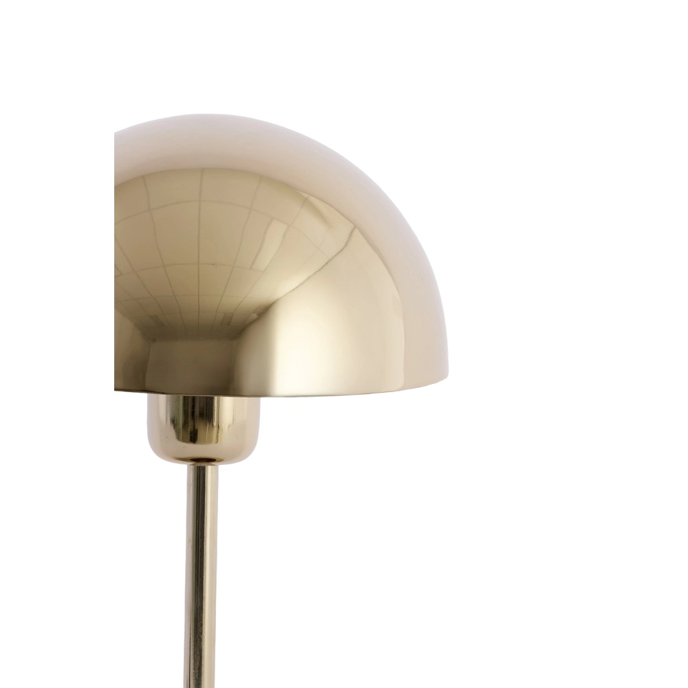 Design tafellamp Cedillo goud Ø 18cm Light & Living 8717807811280