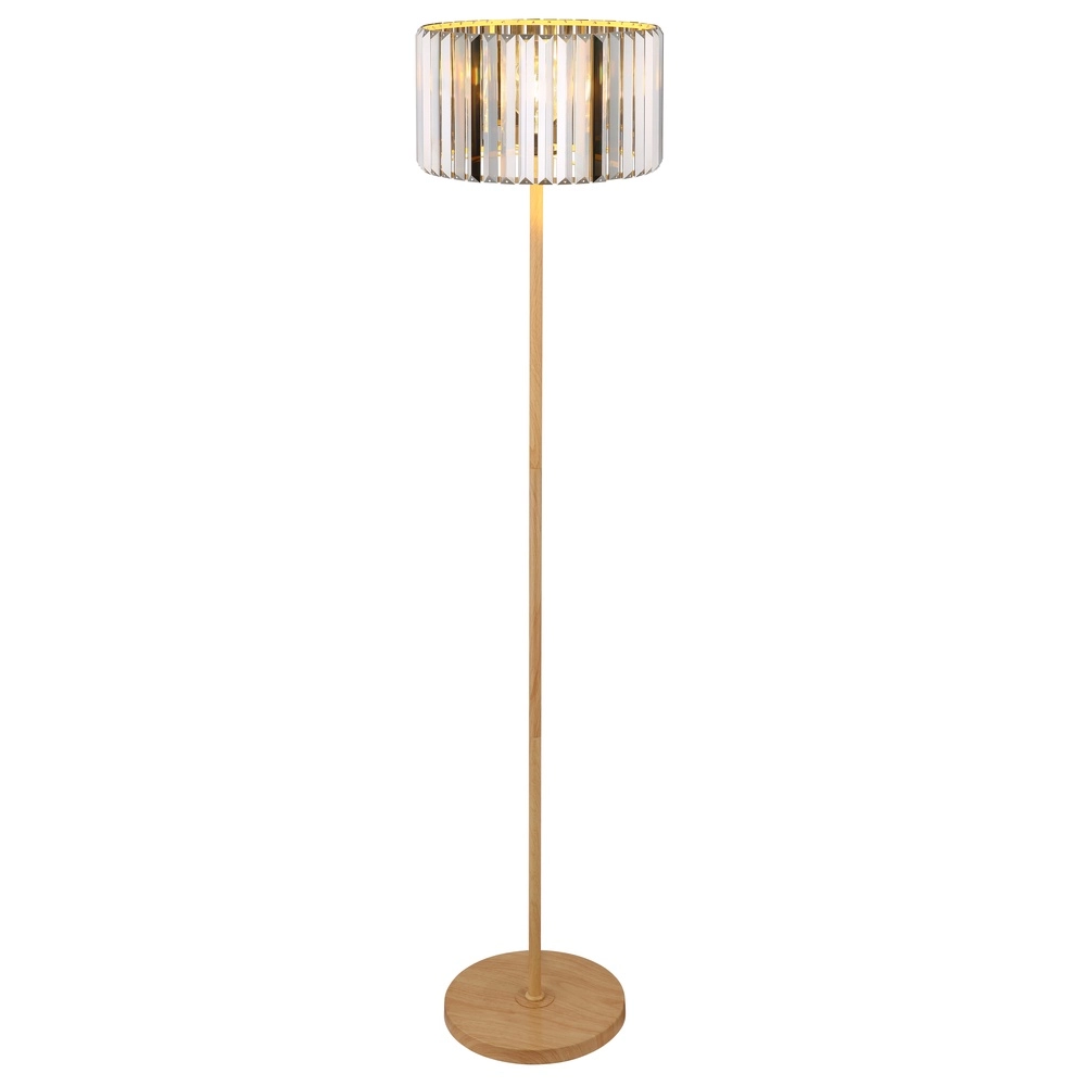 Vloerlamp Run hout Globo 9007371513970