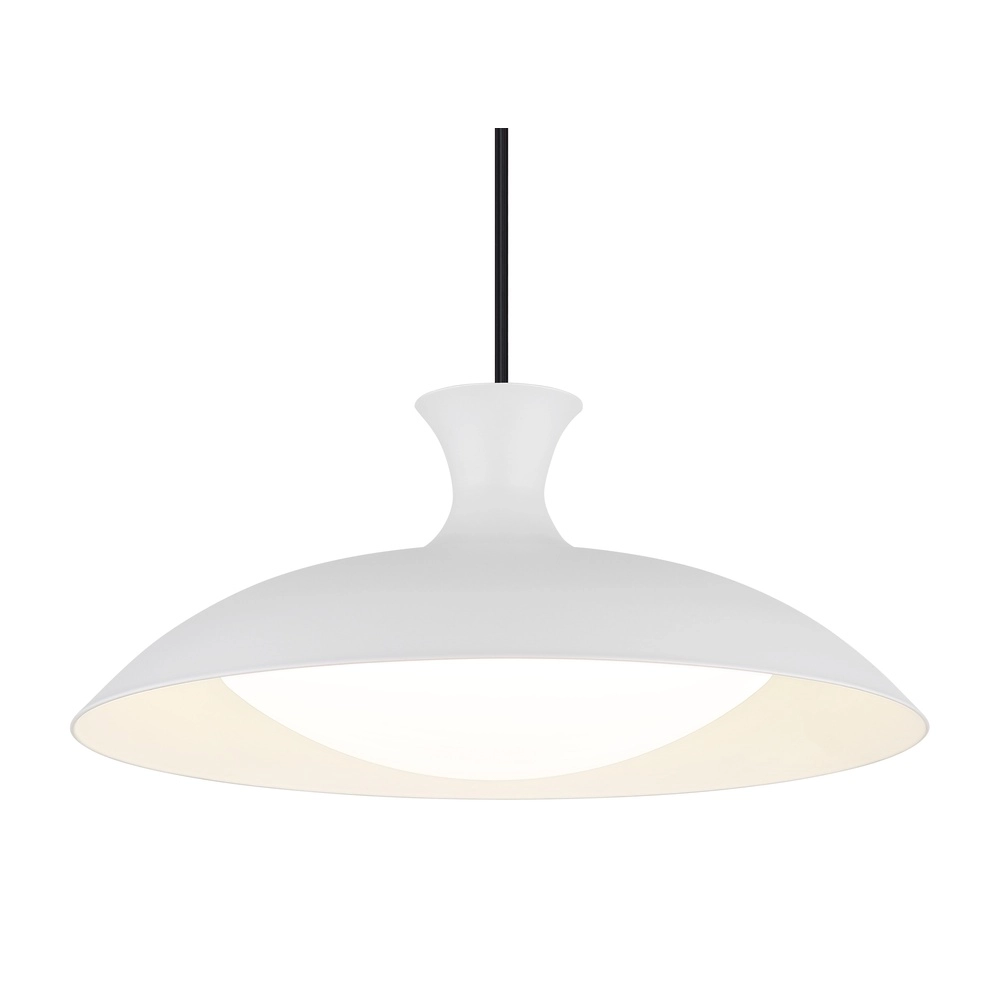 Witte hanglamp Rocha design Ø 40cm Globo 9007371522996