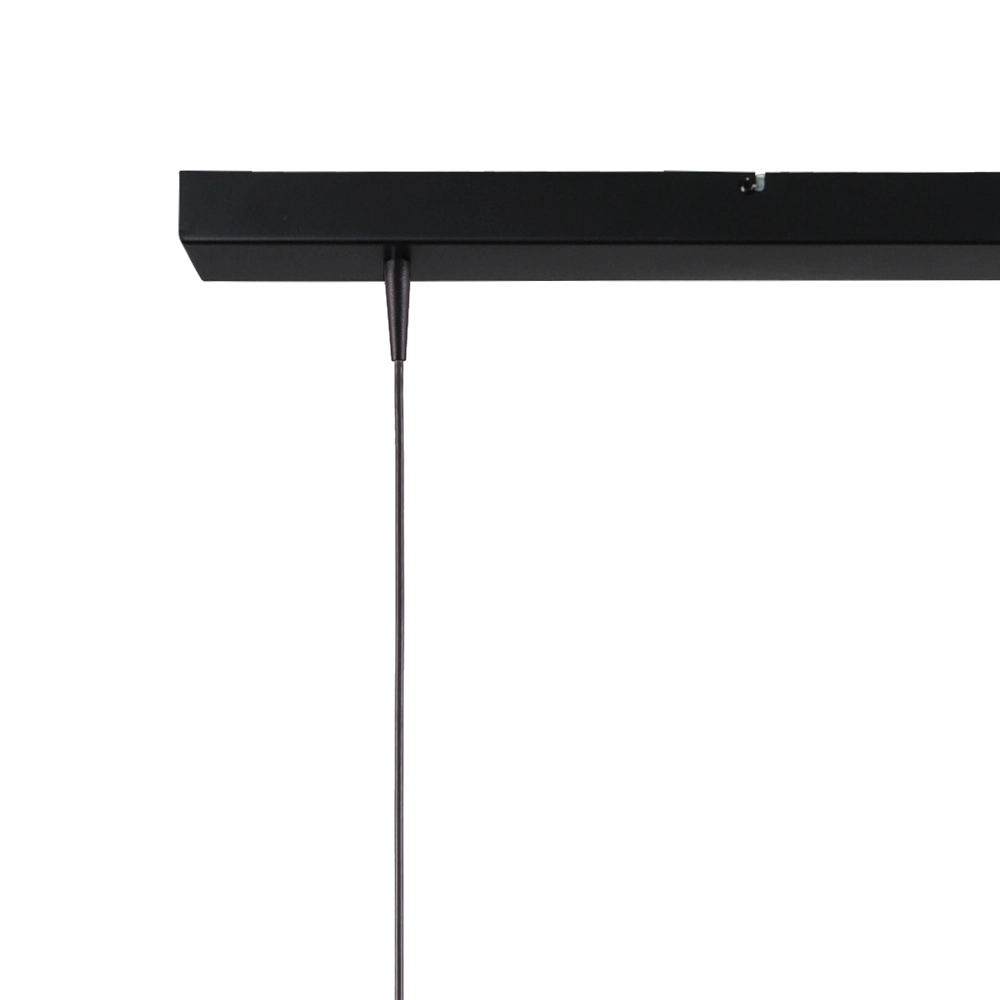 3-lichts hanglamp Scala 100cm zwart nikkel Ø 20cm Masterlight 8718121301358