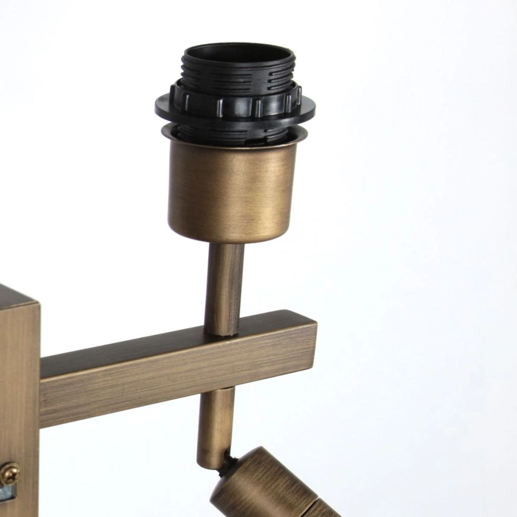 Wandlamp Stang met zwarte kap Steinhauer 8712746189643