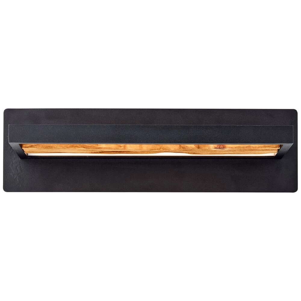 Led bedlampje Chaumont met hout Brilliant 4004353411779