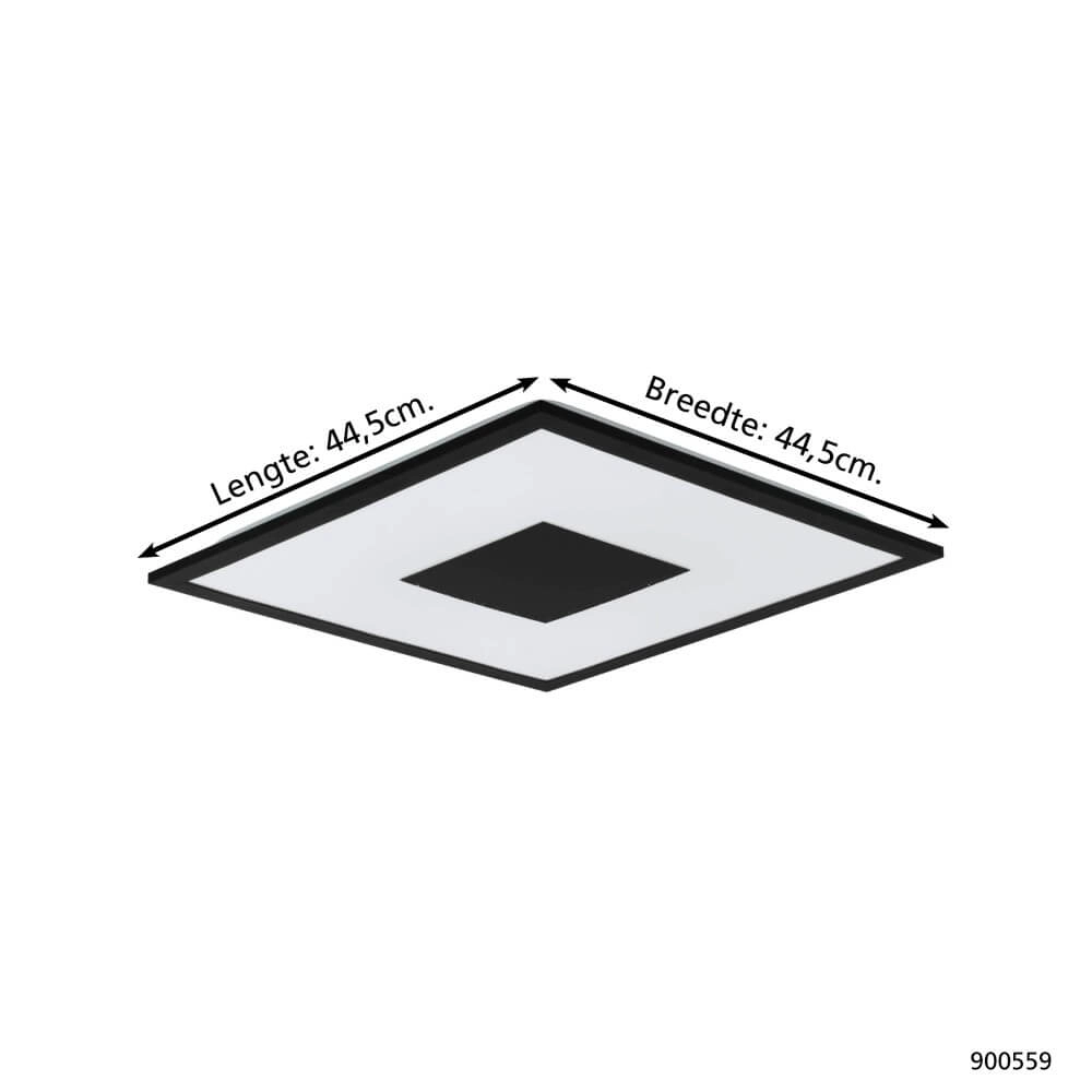 Moderne plafondlamp Marmorata 45 bij 45 cm Eglo 9008606244621