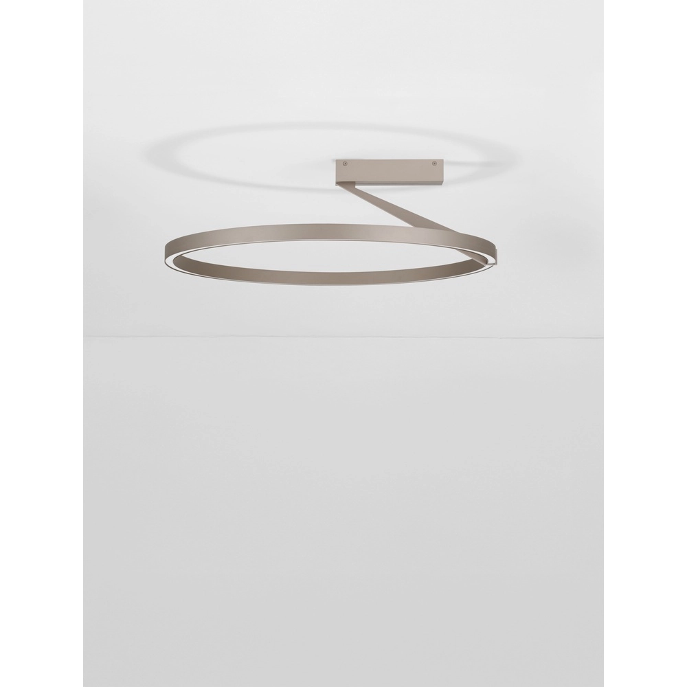 Design plafondlamp Tilia mokka bruin Lyora 5212017461933