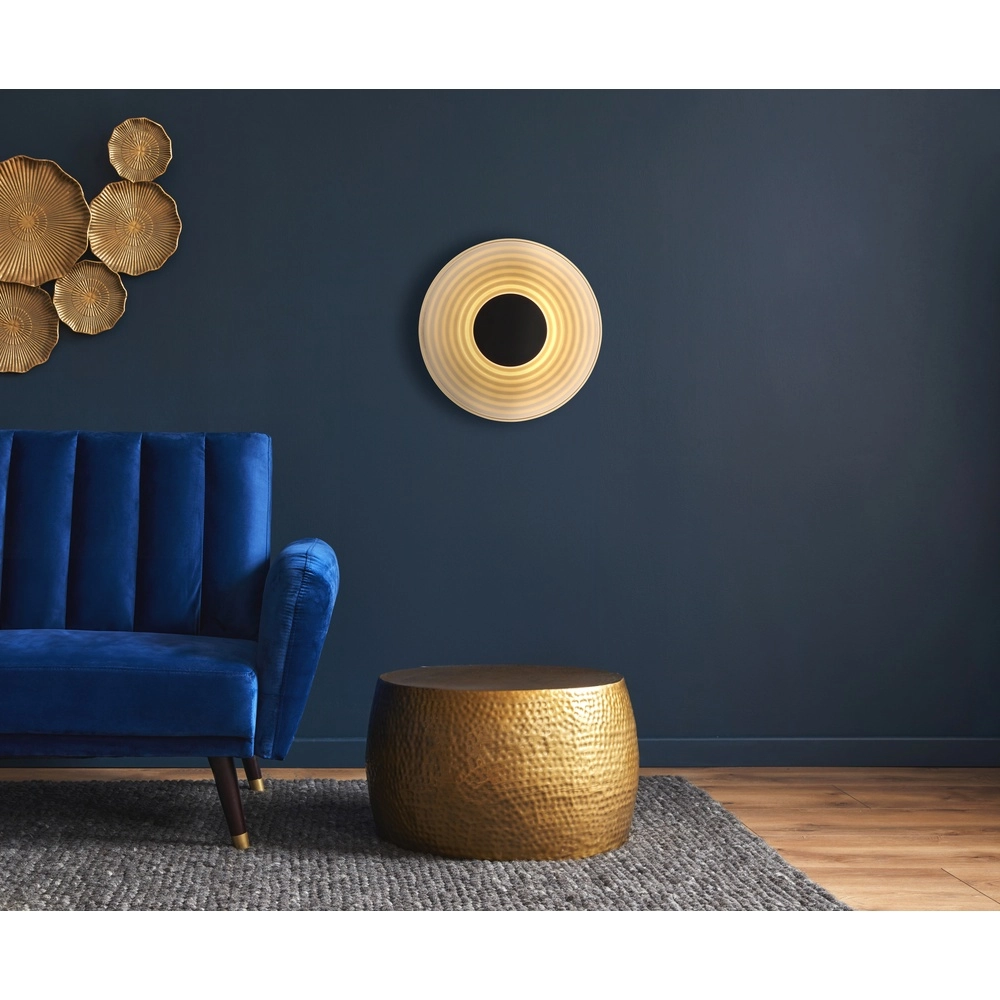 Gouden wandlamp Janell zwart Globo 9007371578412