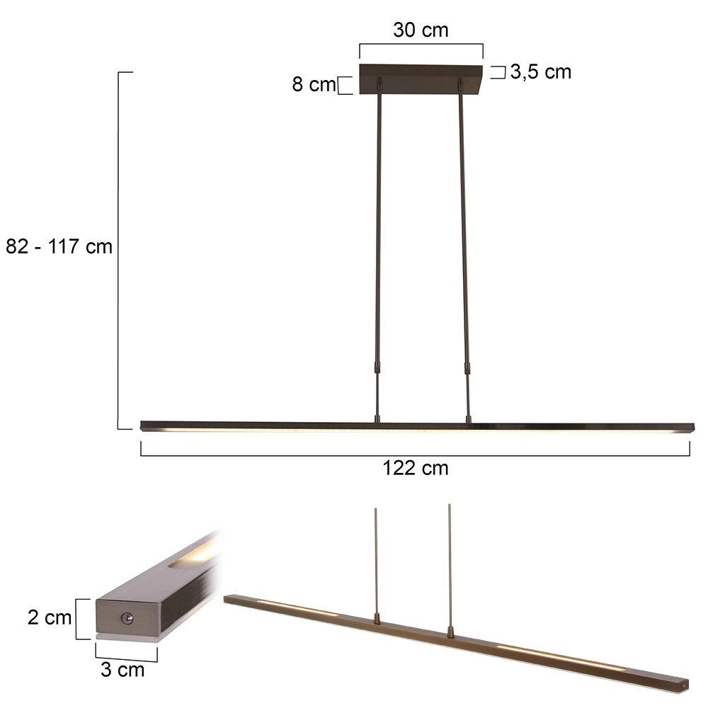 Led hanglamp Zelena Steinhauer 8712746123319