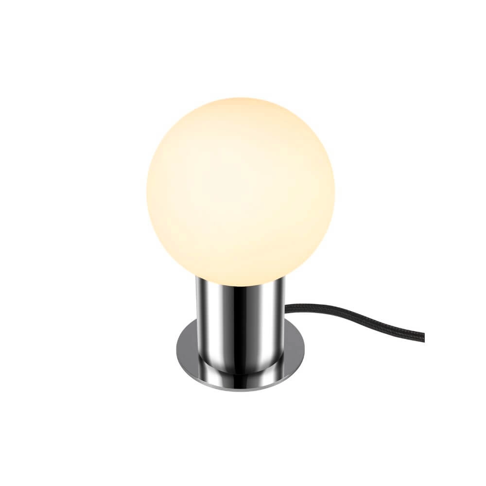 Bol tafellamp Varyt chroom - Ø 12cm