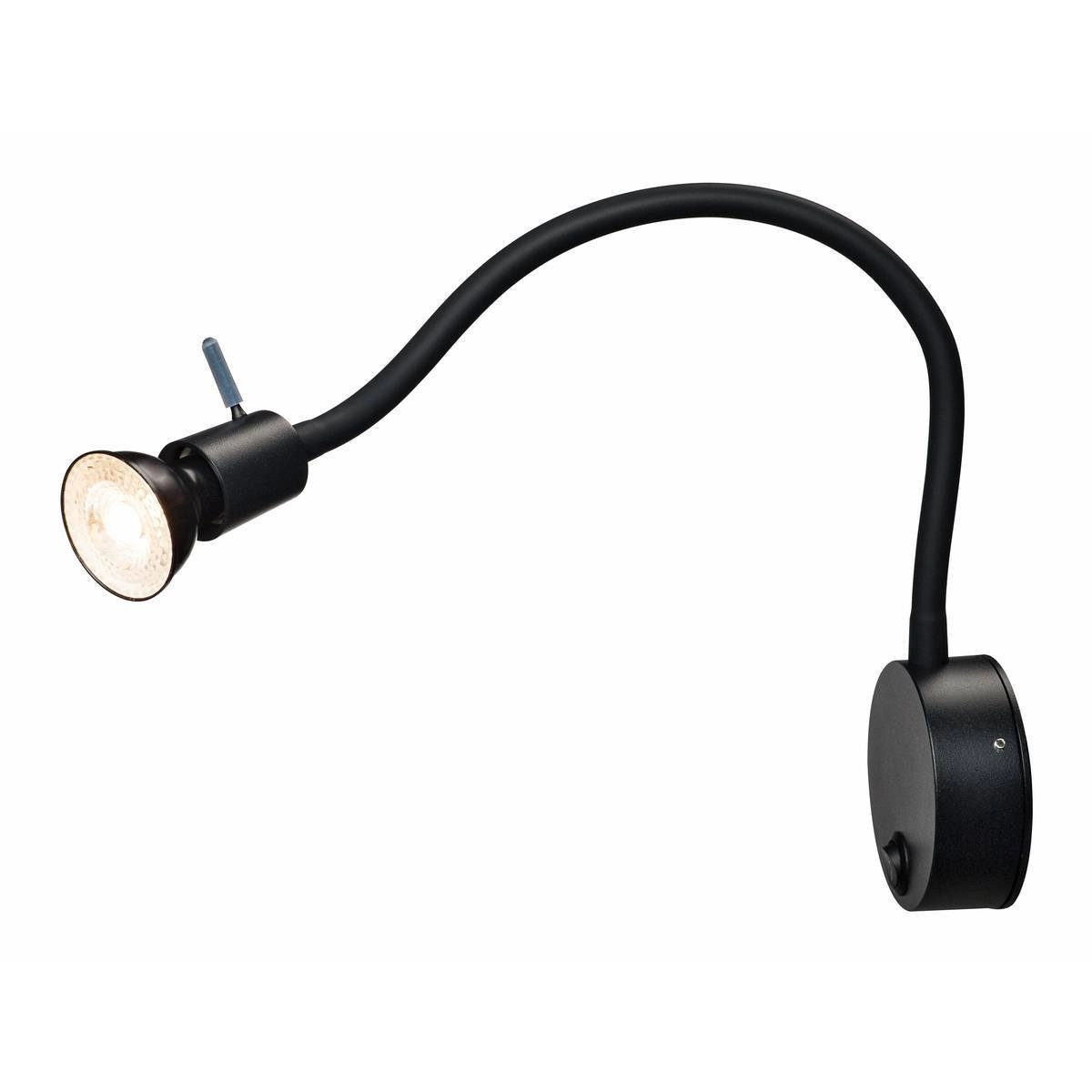 Flexibele leeslamp Dio Flex zwart