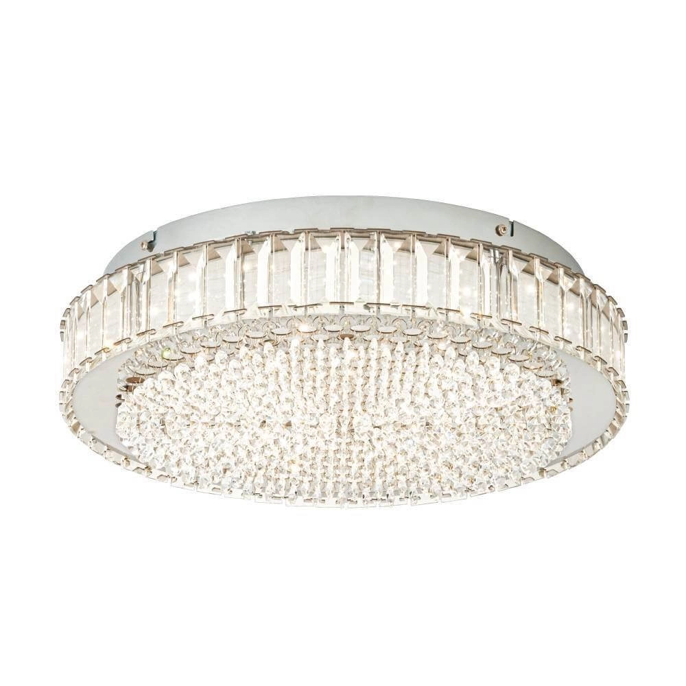 Kristallen plafondlamp Balparda Led - Ø 41cm