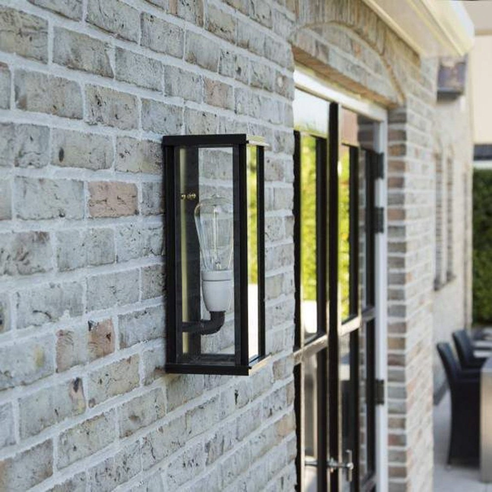 Stijlvolle buitenlamp Capital 24cm zwart KS Verlichting 8714732660105