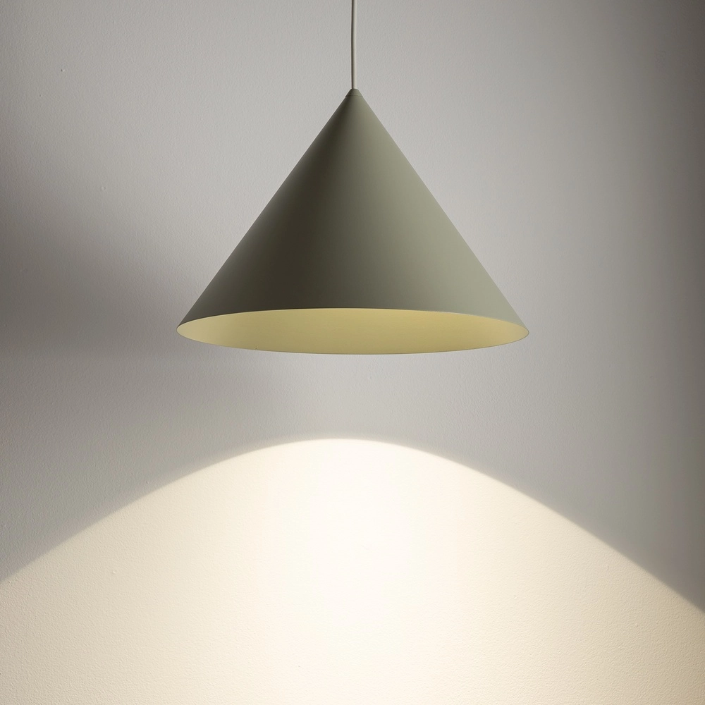 Design hanglamp Zenith saliegroen Ø 35cm Lyora 5903139114851