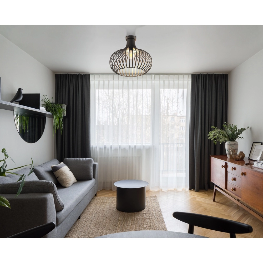 Plafondlamp Mateo roest bruin Globo 9007371481590