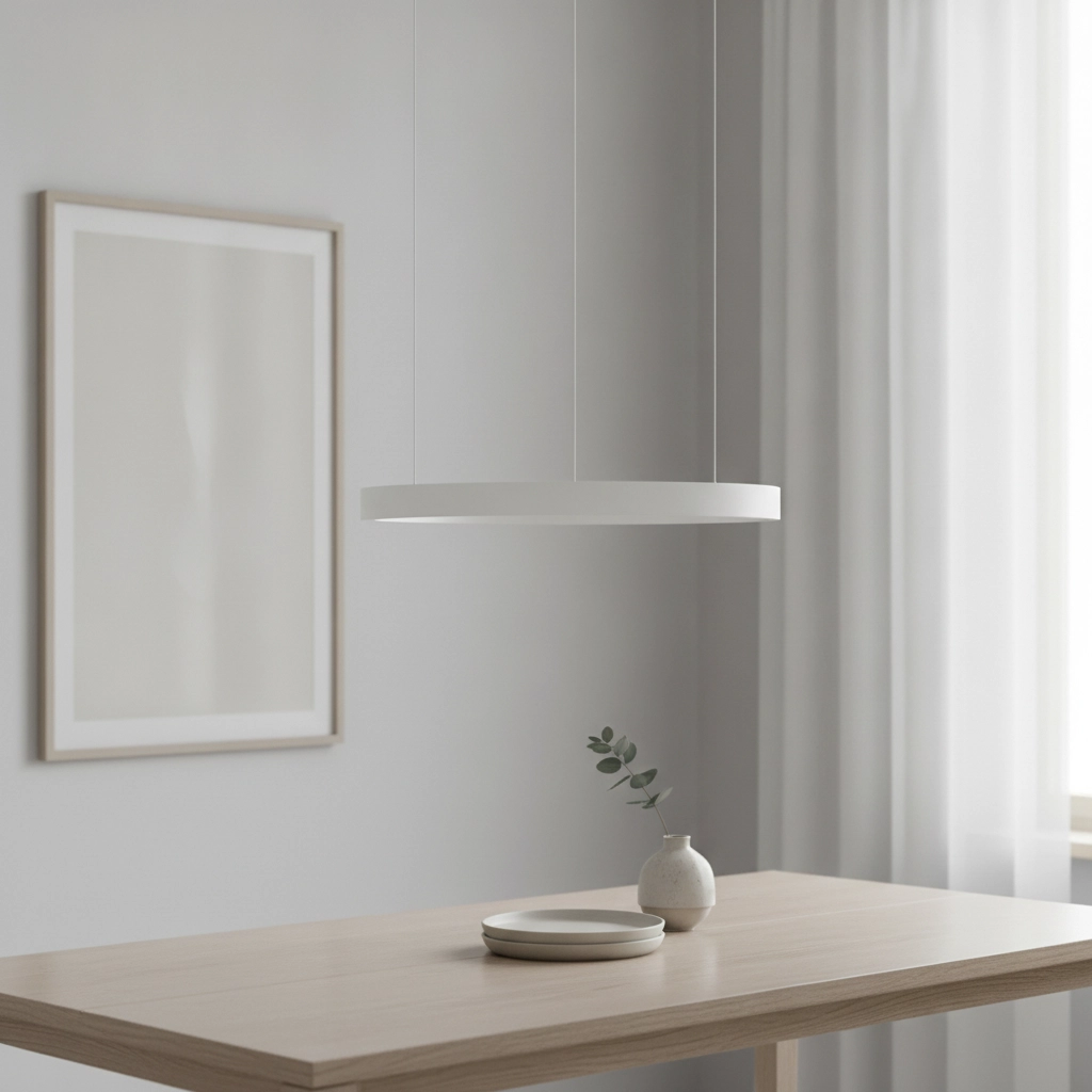 Design hanglamp Elowen wit Ø 60cm