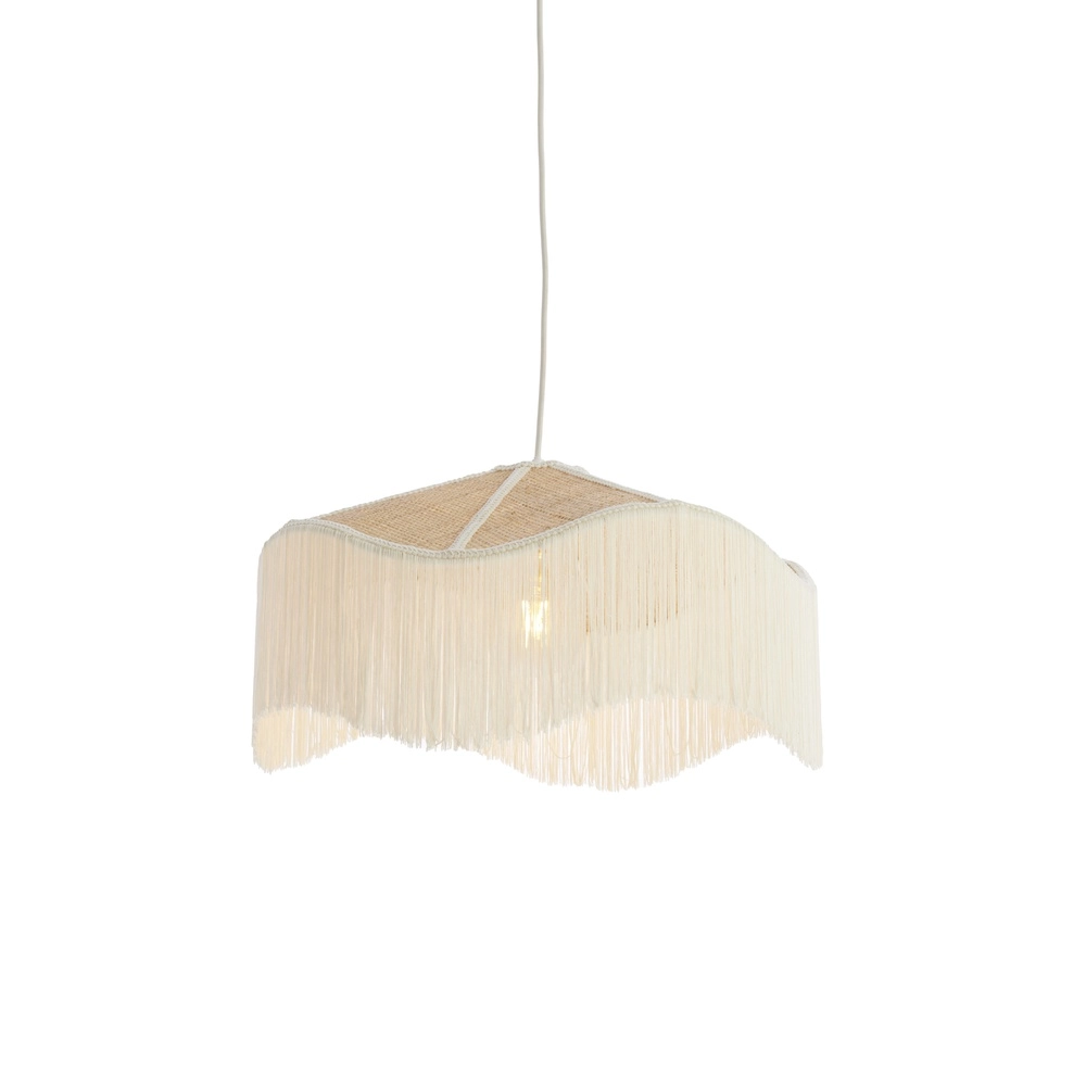 Hanglamp Tiffany wit Ø 50cm Light & Living 8717807831752