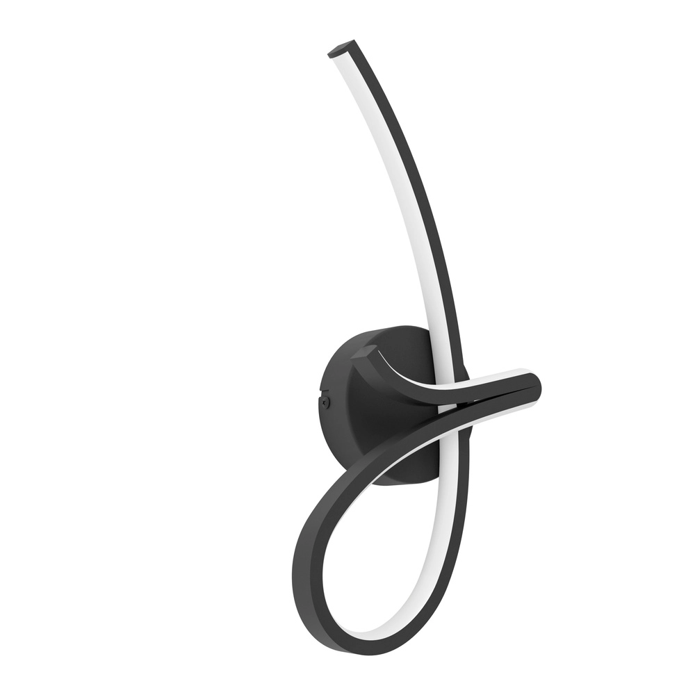 Designvolle led wandlamp Cardoncito zwart