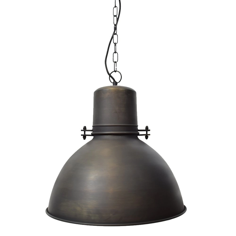 Industriële hanglamp Brass
