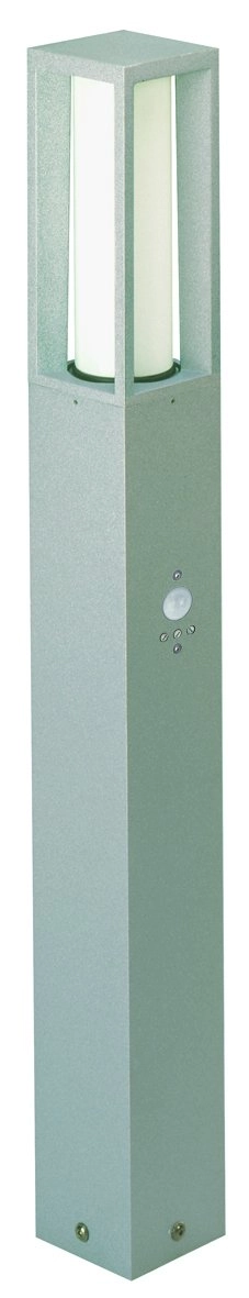Buitenlamp met sensor staand Oblong grijs