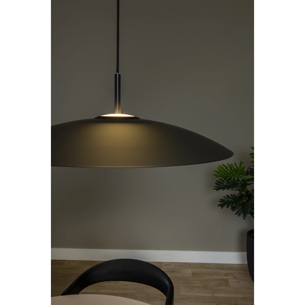 Strakke hanglamp Menga Ø 60cm smoke glas Premium by Lucide 5411212251176
