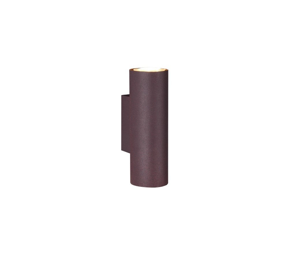 Wand lamp Marley Up - Down 18cm bruin Wand lamp Marley Up - Down 18cm bruin