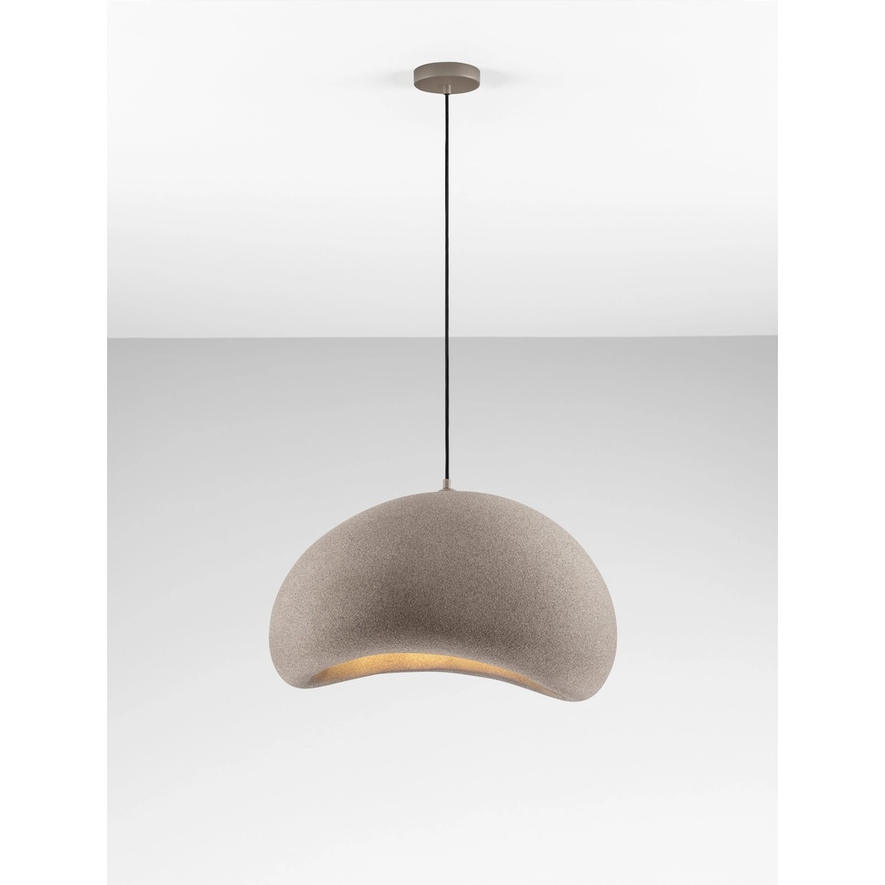 Natuurlijke hanglamp Aere bruin 60cm