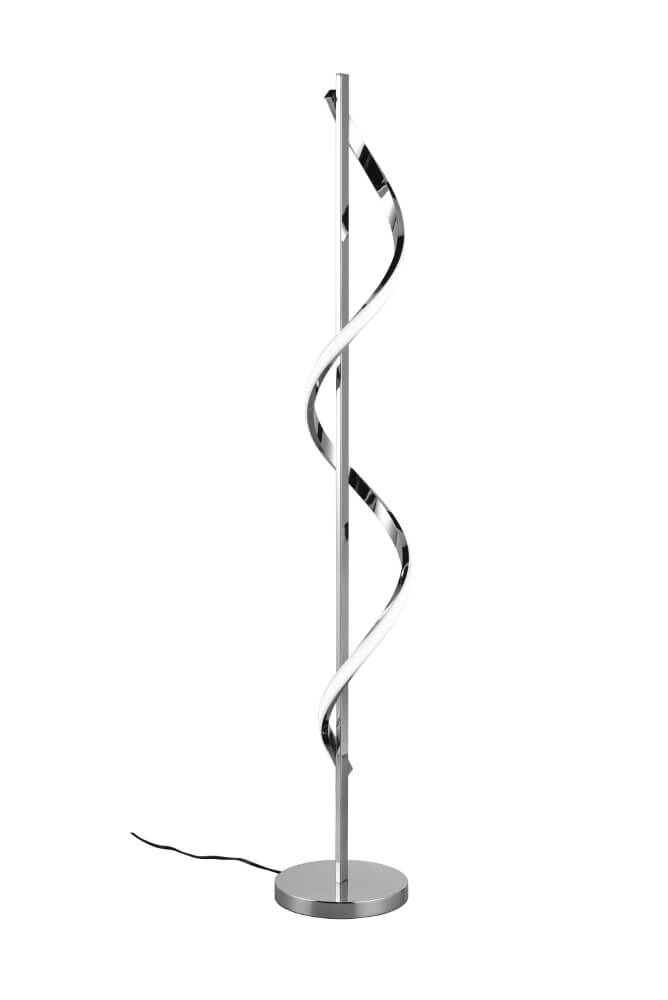 Staande vloerlamp Isabel 120cm hoog chroom Trio 4017807561579