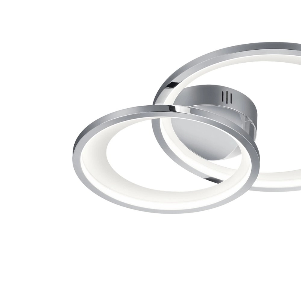 Design plafondlamp Granada 29watt grijs Trio 4017807433333