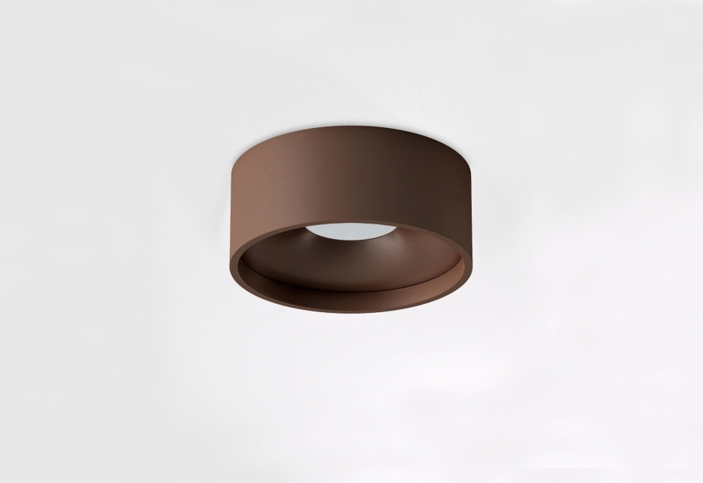 Badkamer plafondlamp Oran Ø 12cm - Brons geborsteld Artdelight 8720701103870