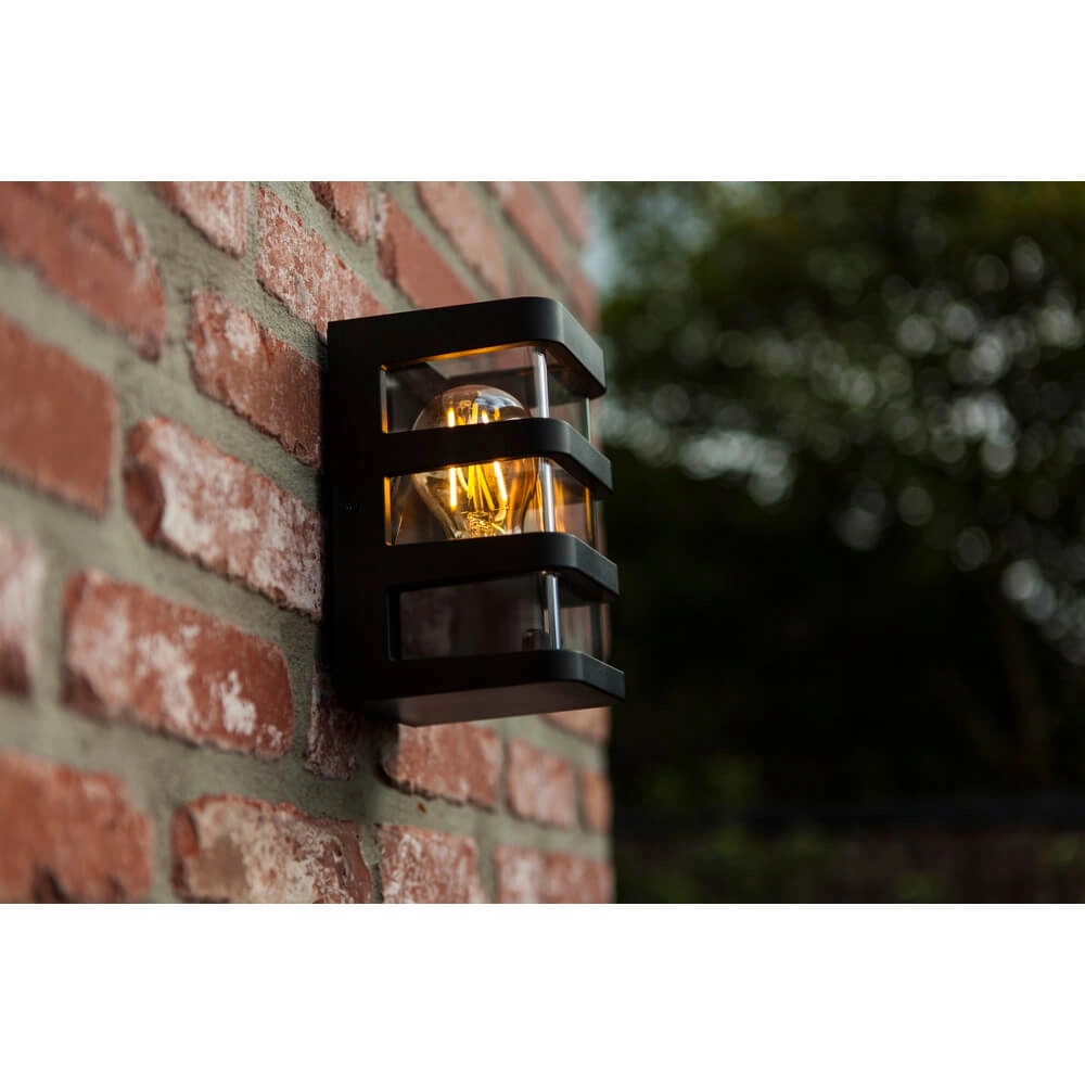 Zwarte buitenlamp Dalton Lutec 6939412016375
