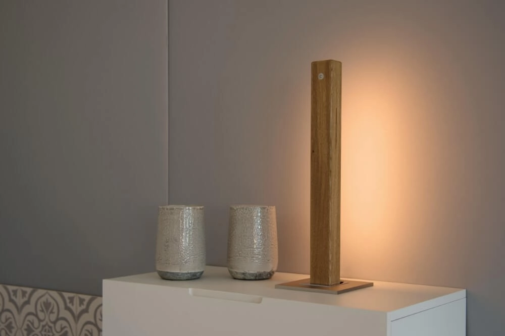 Tafellamp led Leonora 51 cm - oak oiled HerzBlut 4021273026326