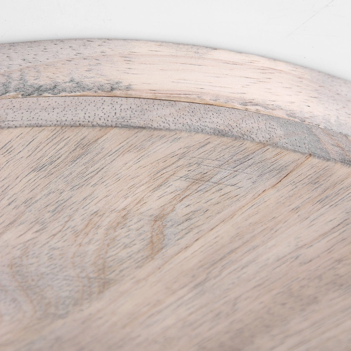 Industriële plafondlamp Gearwood 3-lichts wit met hout Steinhauer 8712746135428