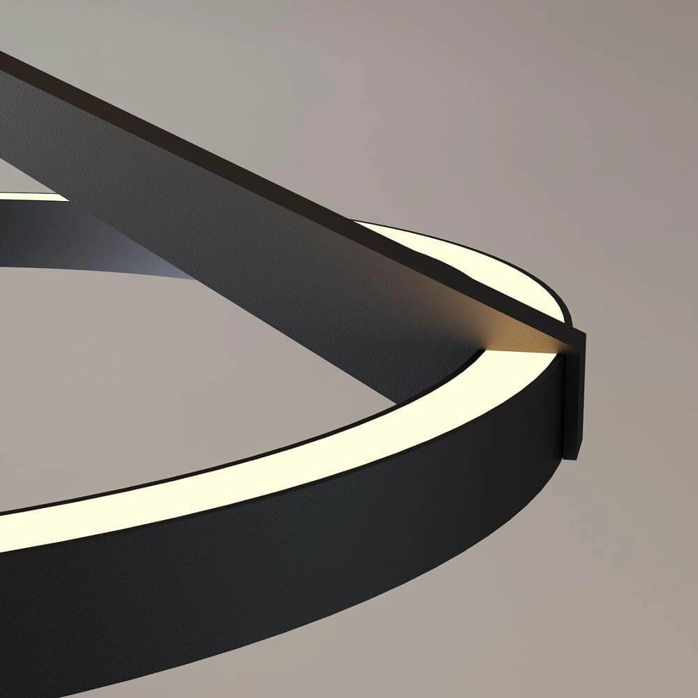 Design plafondlamp Oregon zwart Artdelight 8720701100886