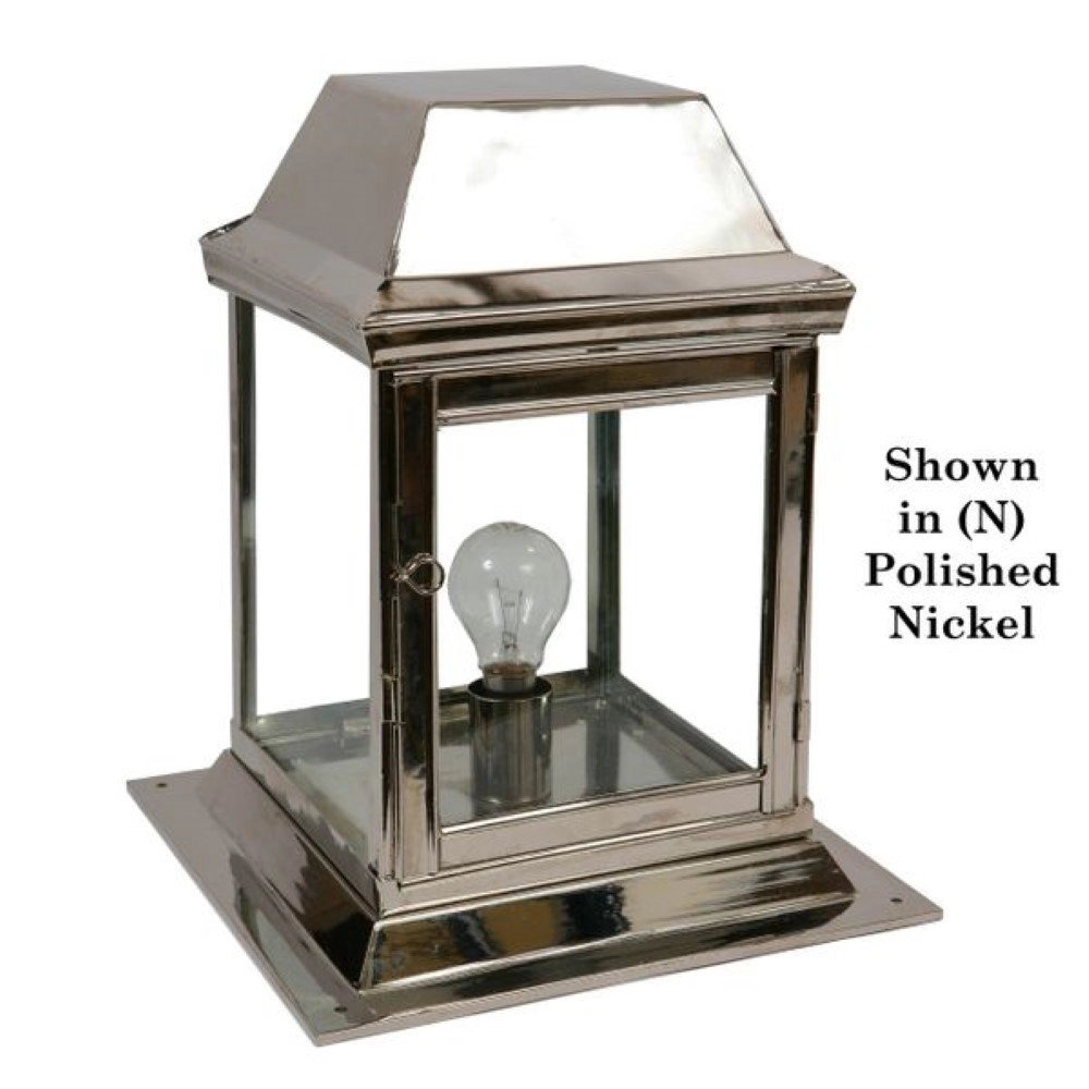 Landelijke buitenlamp Strathmore S gepoetst goud (PBUL) Limehouse