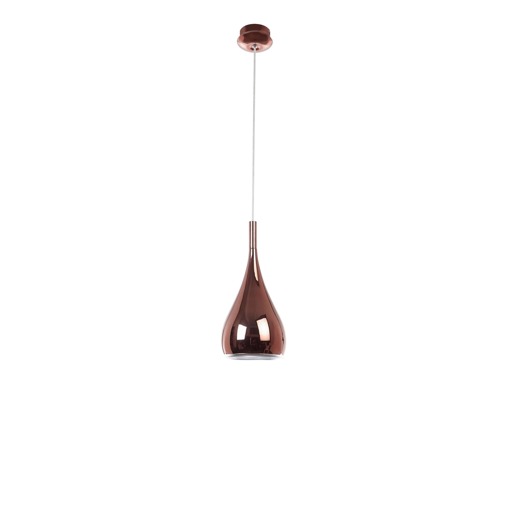 Design hanglamp Cioto Ø 16cm rose goud Lyora 5212017403476