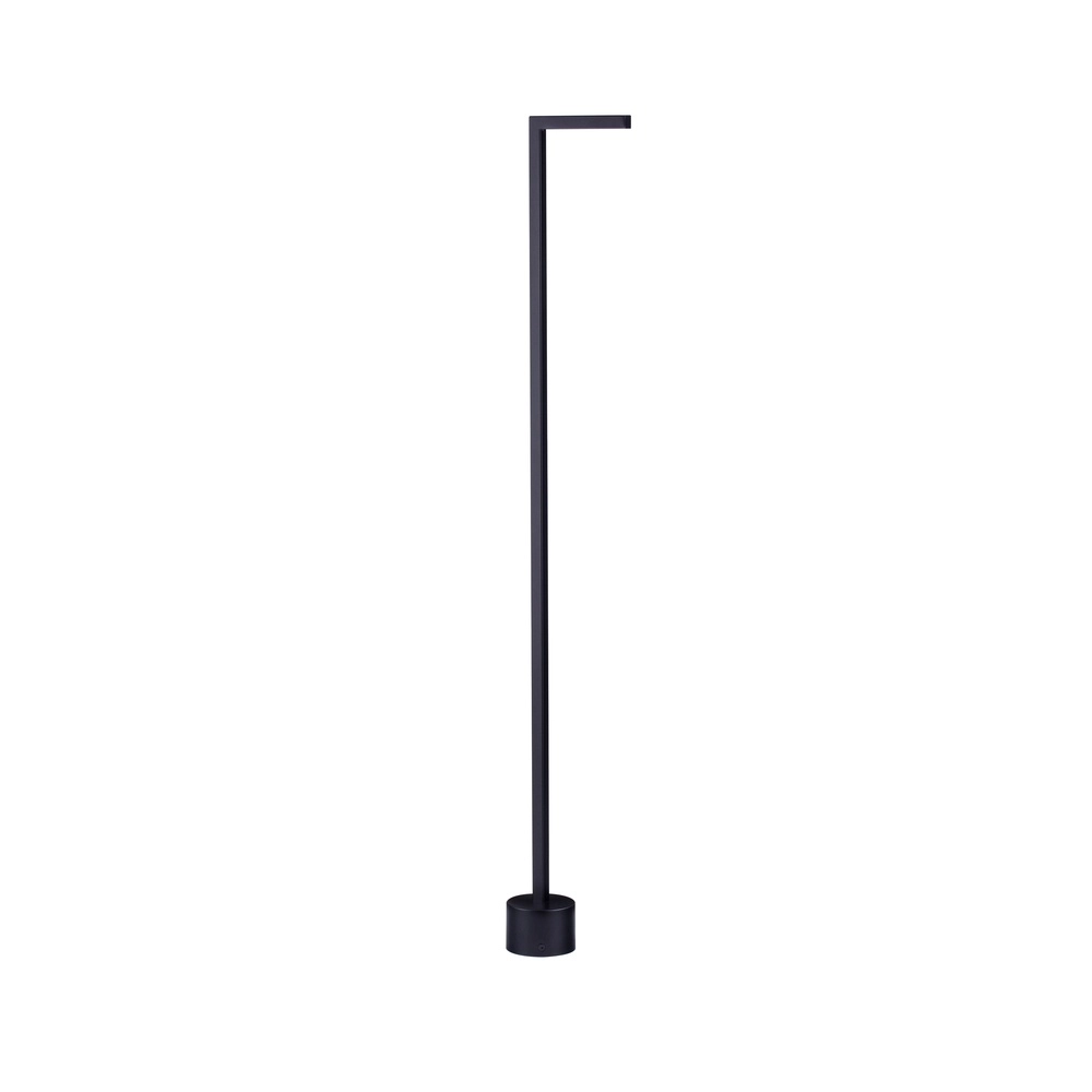 Sleek garden lamp Pipe black 94.5cn Lyora 5212017465528