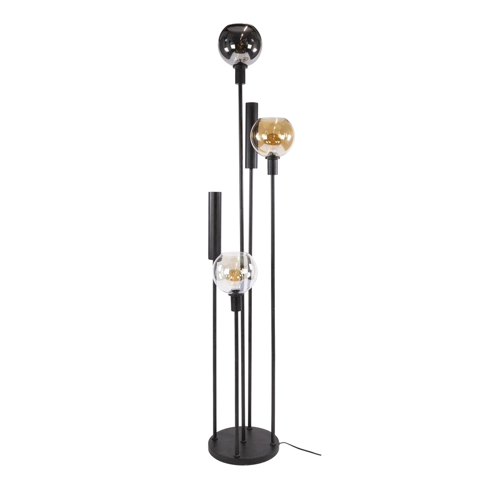 Vloerlamp Sfera met glazen en uplighters Lyora 8716803512412