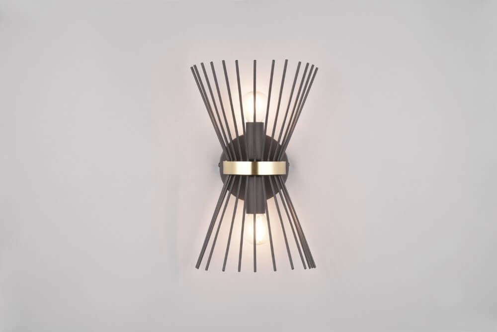 Design wandlamp Rod zwart Trio 4017807576795