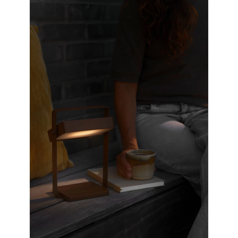 Roestbruine Saulio Solar  tafellamp Nordlux 5704924025617