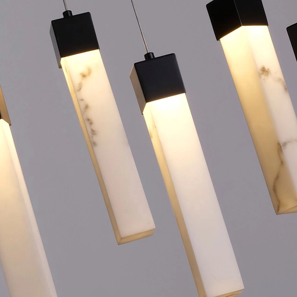 13-lichts hanglamp Moonbeam zwart Searchlight 5053423273785