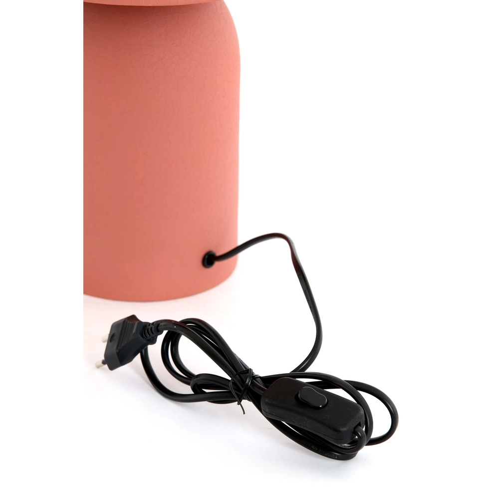 Champignon tafellamp Tolima koraal roze - Ø 31cm Light & Living 8717807807856