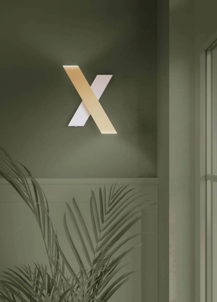 Led wandlamp Brezzara goud Stars of Light 9008606243341