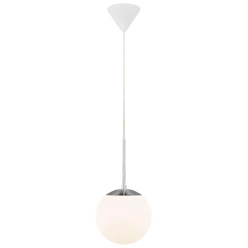 Glazen hanglamp Cafe wit Ø 20cm Nordlux 5701581102019